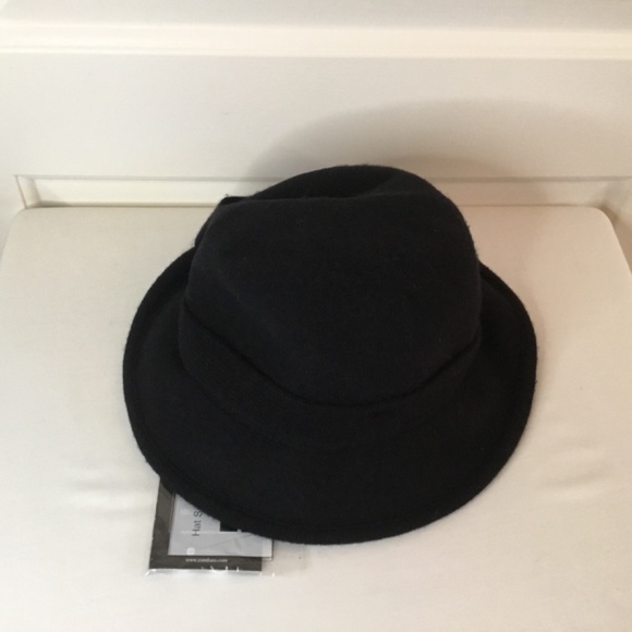 Women’s 1920s Vintage Style Wool Felt Cloche Bucket Bowler Hat - Picture 4 of 5